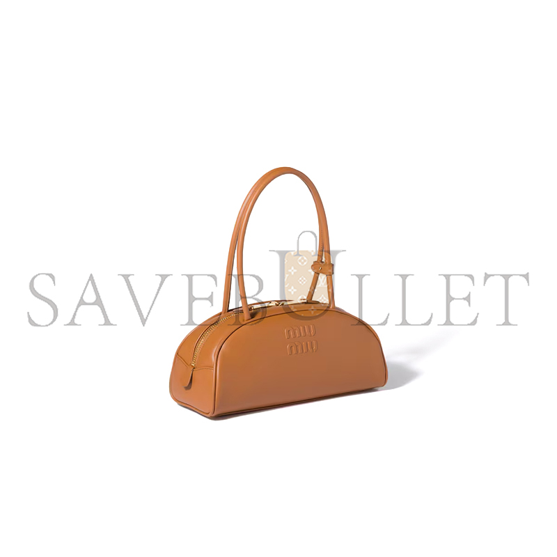 MIU MIU BEAU LEATHER BAG 5BB193 (30*13.5*13cm)
